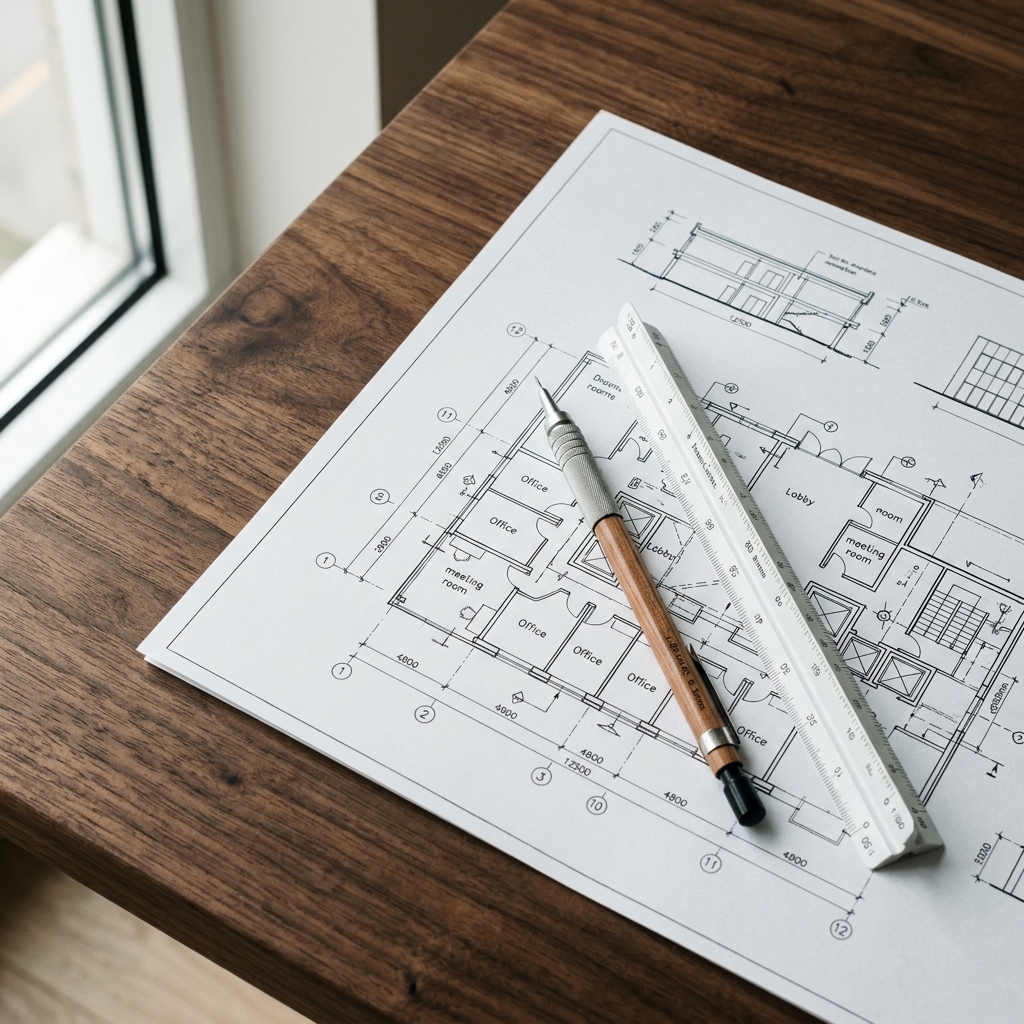 Blueprint design layout
